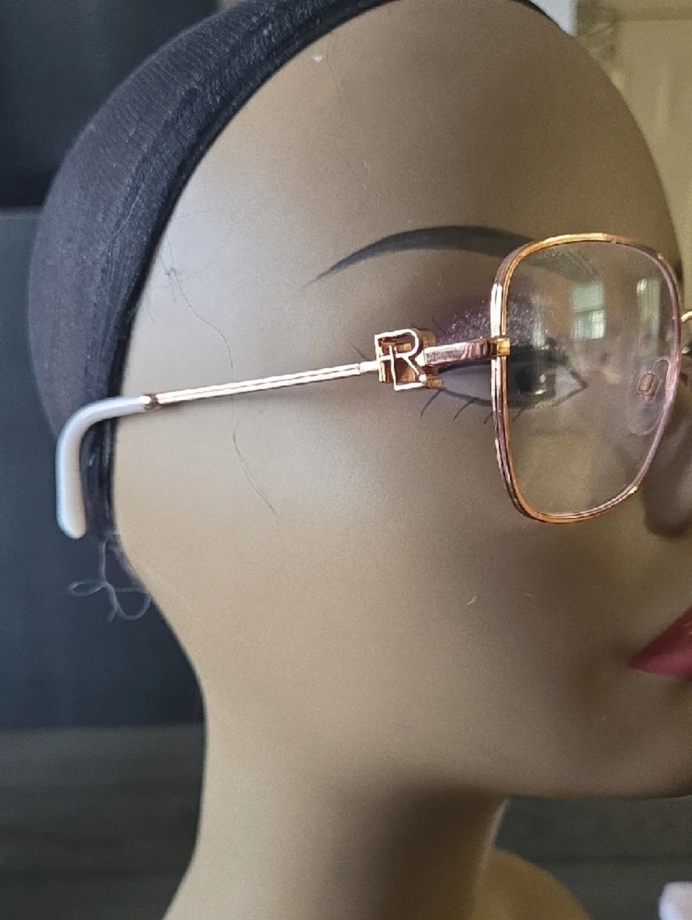 Ralph Lauren Rose Gold Square Metal Glasses RL5128 9329